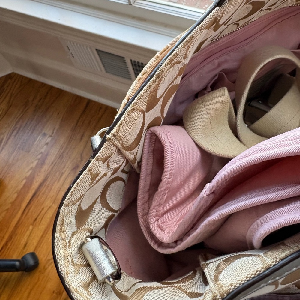 Coach multi stripe diaper bag - Picture 10 of 11